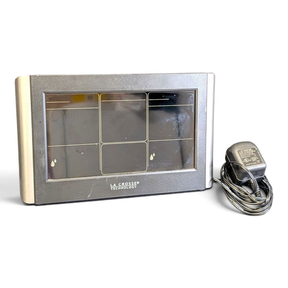 La Crosse Technology Weather Station C85845-INT – Black – Wireless Display